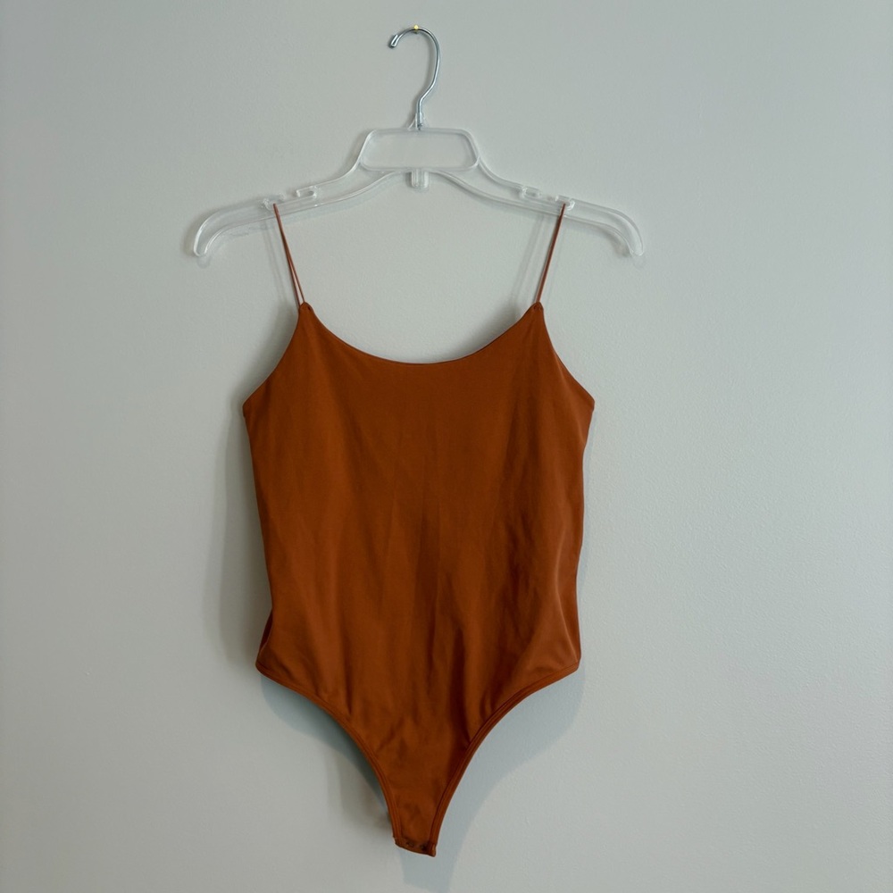 Free People Intimately Free Rust Bodysuit